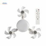 aeroglow ventilatorlamp compacte versie met drie ventilatoren en remote control www.middo.nl