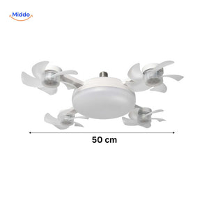 aeroglow ventilatorlamp ledlamp met ventilator 50cm voor thuisgebruik www.middo.nl