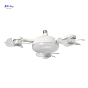 aeroglow ventilatorlamp vierblads plafondventilator met e27 fitting www.middo.nl