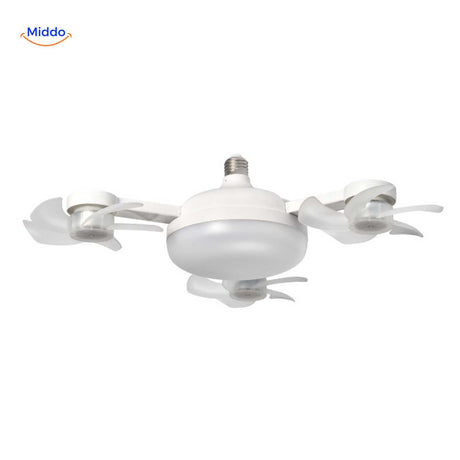 aeroglow ventilatorlamp vierblads plafondventilator met e27 fitting www.middo.nl