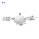 aeroglow ventilatorlamp vierblads plafondventilator met e27 fitting www.middo.nl