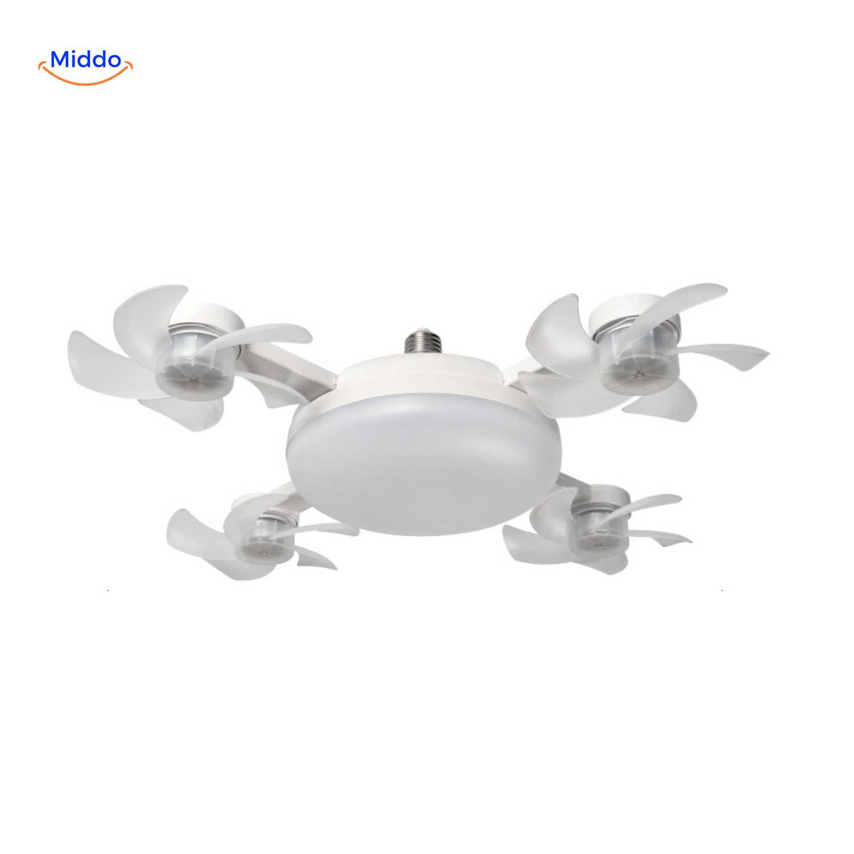 aeroglow ventilatorlamp vijfblads ventilatorlamp met e27 aansluiting www.middo.nl