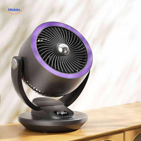 airstream ventilator modern bureauventilator met stijlvol paars accent www.middo.nl