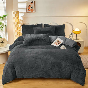 Teddy Fluffy Fleece Beddengoed Set | Warm & Extra Zacht