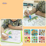 aquaDoodle boek kinderen verven met water magisch dierenkleurboek www.middo.nl