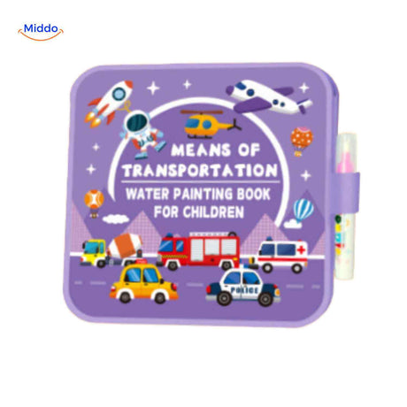 aquaDoodle boek zeewereld dolfijnen haaien octopus kleuren met water www.middo.nl