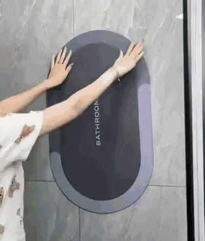 Aquastep Badmat oprollen droogt snel www.middo.nl