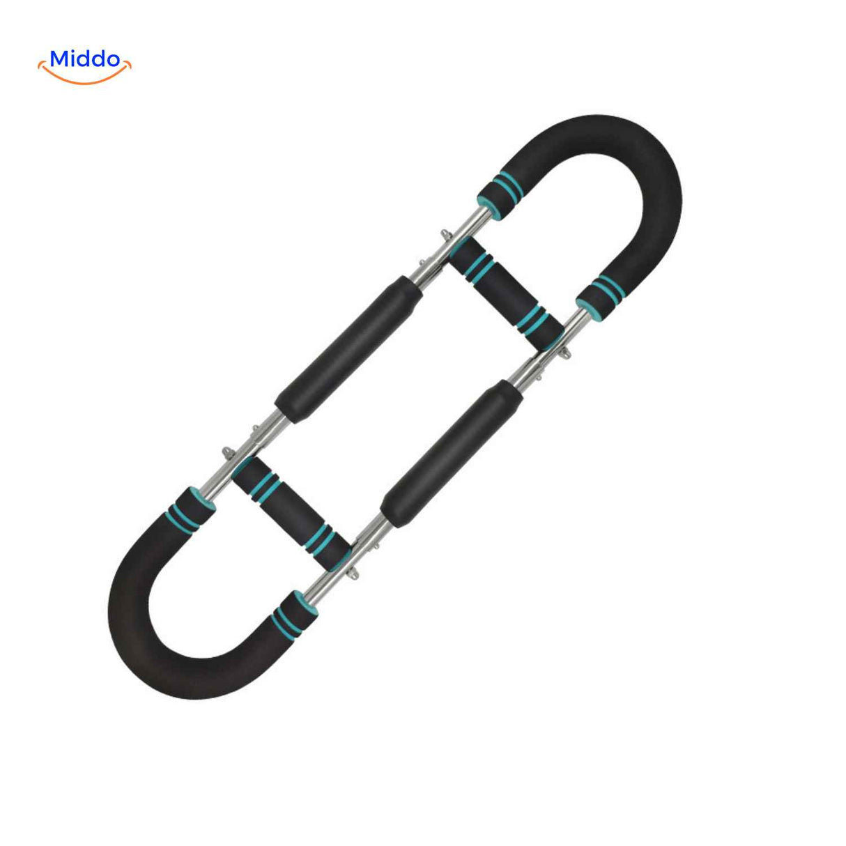 armflex trainer armspier oefenapparaat met foam handgrepen www.middo.nl