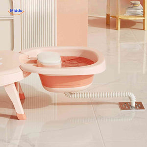 babysEase stoel badzitje met waterafvoer en kom www.middo.nl