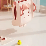 babysEase stoel opgevouwen badzitje met eend en handgrepen www.middo.nl