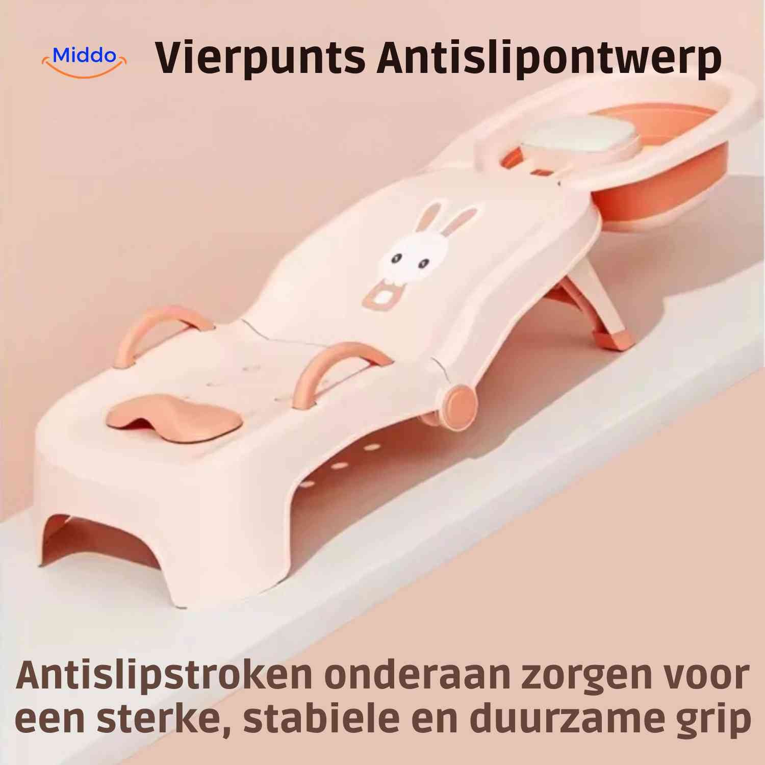 babysEase stoel viervoudig antislipontwerp met handgrepen www.middo.nl