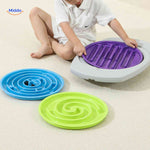 balancio bordspel kind vervangt doolhofschijven paarse groene blauwe opties www.middo.nl