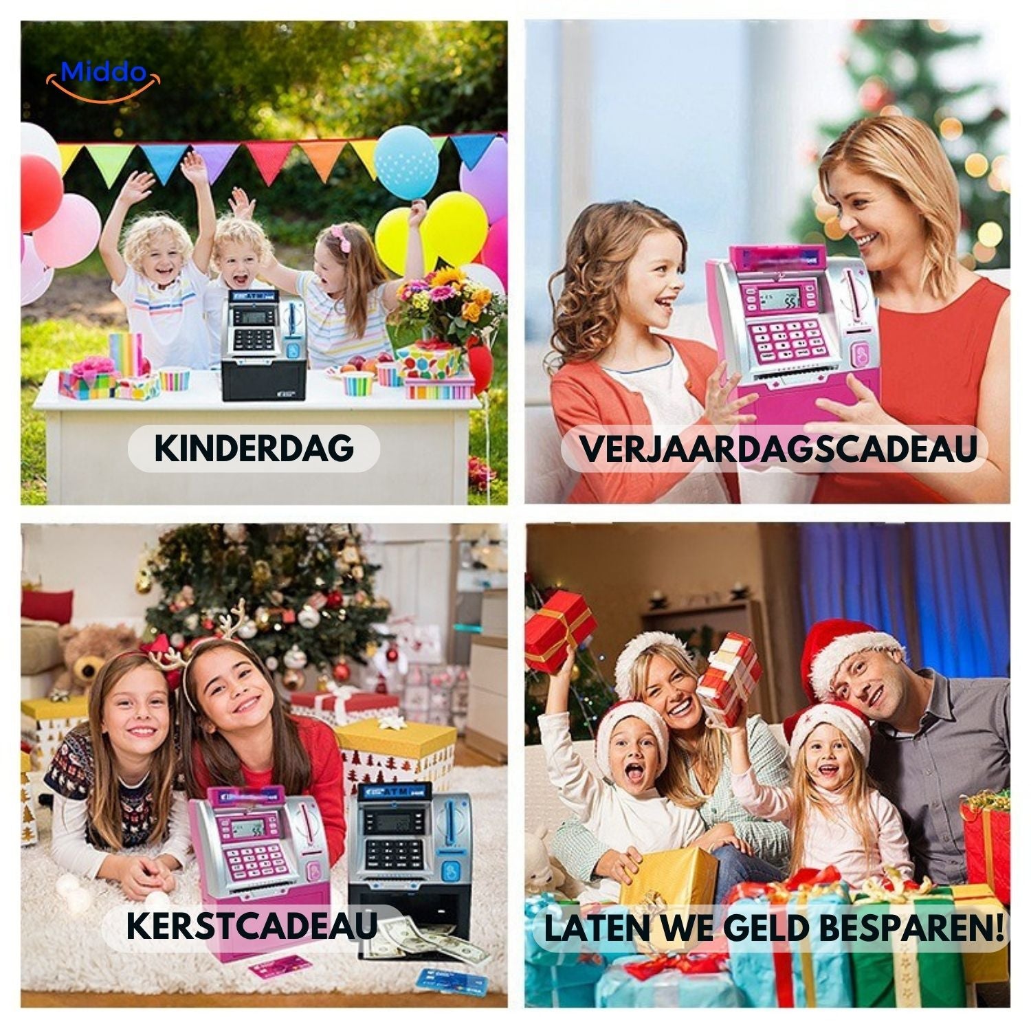 Bankomat™ Spaarautomaat | Automatisch, pincode en ruime capaciteit