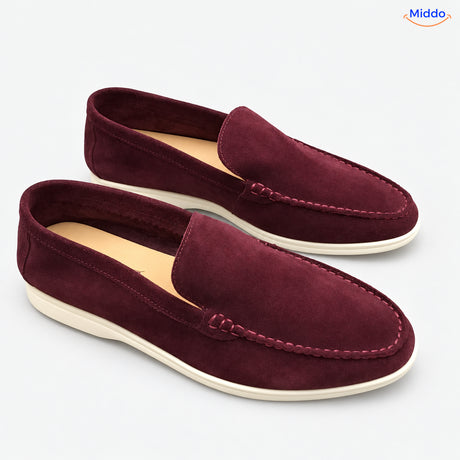 Beckwin loafers – Bordeauxrood