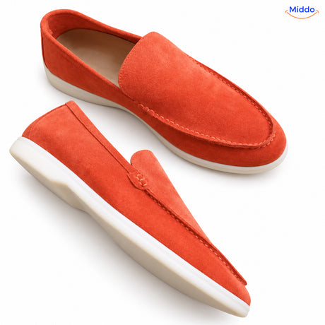 Beckwin loafers – Oranjerood