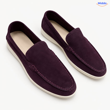 Beckwin loafers – Donkerpaars
