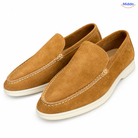 Beckwin loafers – Okergeel