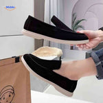 beckwin loafers zwart suede loafers met instapmodel heren www.middo.nl