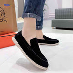 beckwin loafers zwart suede loafers met witte zool herenstijl www.middo.nl