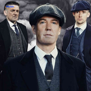 Blinderstyle™ Cap | Retro 1920s, warme wolmix, modieus en unisex