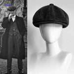 blinderstyle cap donkergrijs peaky blinders inspiratie pet www.middo.nl