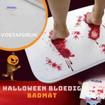 bloodstep badmat halloween bloedige voetafdruk prank www.middo.nl