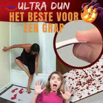 bloodstep badmat ultra dun halloween grap prank www.middo.nl