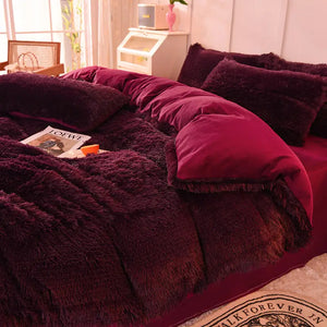 Teddy Fluffy Fleece Beddengoed Set | Warm & Extra Zacht