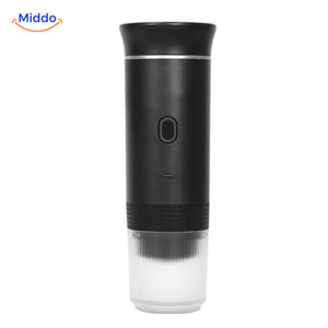 brewmaster 3 in 1 zilveren draagbare koffiemachine middo.nl
