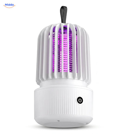 BuzzAway muggenlamp in wit, oplaadbaar via USB-C