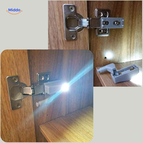 cabintra lamp kastdeur met helder ledlicht en batterij compartiment www.middo.nl