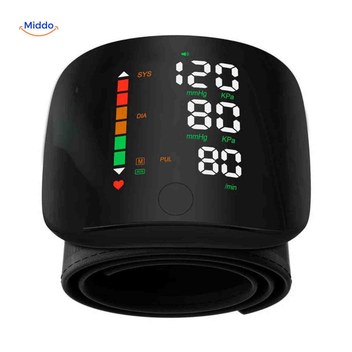 cardiowrist bloeddrukmeter compacte polsmeter www.middo.nl