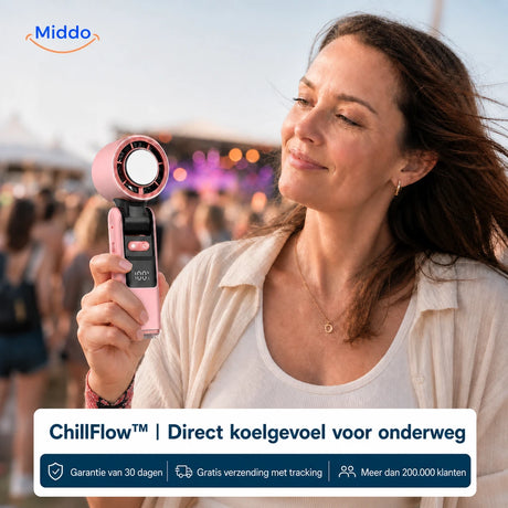 ChillFlow met Middo garantie en gratis verzending met tracking
