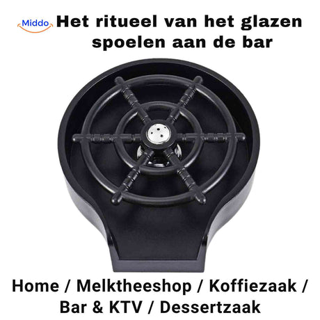 cleantap glazenwasser bar glazenspoeler www.middo.nl