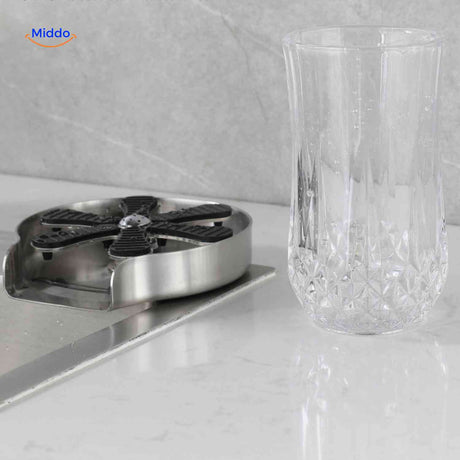 cleantap glazenwasser rvs spoelsysteem www.middo.nl