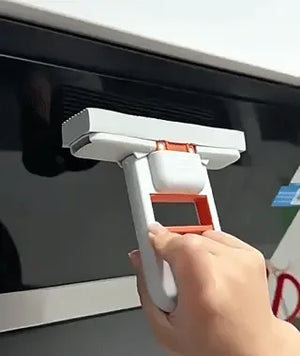 Cleanzy Mop handige eenhandbediening voor natte en droge oppervlakken www.middo.nl
