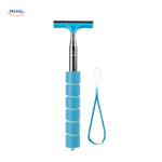 clearwipe autoruitenreiniger blauwe mini ruitentrekker met comfortgrip www.middo.nl