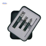 clipora nagelknipper drie maten met metalen nagelvijl www.middo.nl