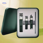clipora nagelknipper premium manicureset in groene doos www.middo.nl