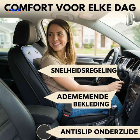 coolride stoelkussen comfort ademend ventilatiekussen www.middo.nl