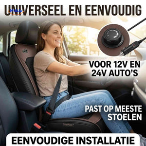 coolride stoelkussen universeel 12v 24v autostoel www.middo.nl