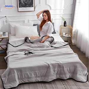 Coolwave™ Koeldeken | Ademend en Lichtgewicht voor Stijlvol Zomercomfort!