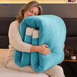 CozyFleece pluche deken turquoise met zachte fleecezijde