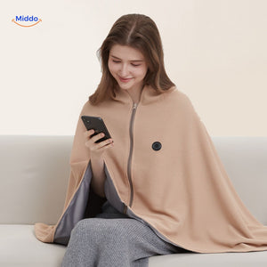 CozyWarm™ USB Elektrische Sjaal | Graphene Verwarming & Zacht