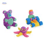 creativafoam klei speelgoedcreaties van beer auto en octopus www.middo.nl