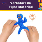 creativafoam klei verbeter fijne motoriek met klei poppetje www.middo.nl