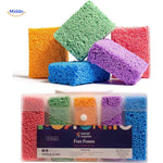 creativafoam klei vijf boetseerklei blokken in doosje www.middo.nl