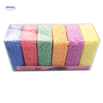 creativafoam klei zachte pastelkleuren klei set in transparante doos www.middo.nl