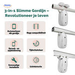 curtana gordijnmotor 3 in 1 smart gordijnmotor met app spraak en lichtsensor www.middo.nl