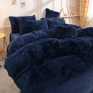 Teddy Fluffy Fleece Beddengoed Set | Warm & Extra Zacht